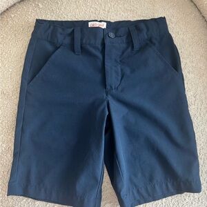 Cat & Jack Navy Flat Front Boy Shorts